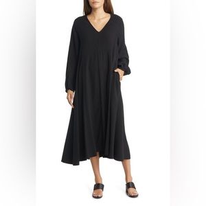 Nordstrom Black Trapeze dress